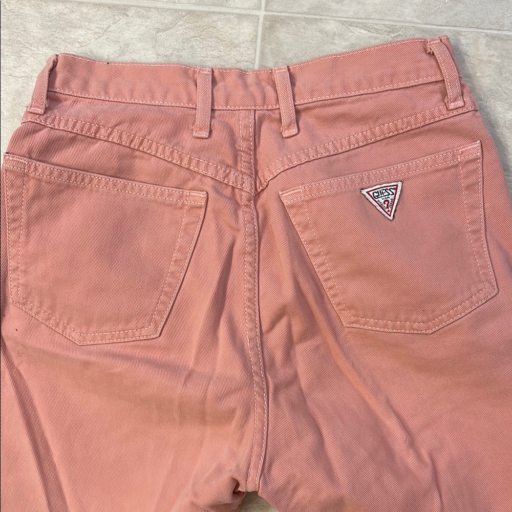 Vintage GUESS Women's Pink Jeans